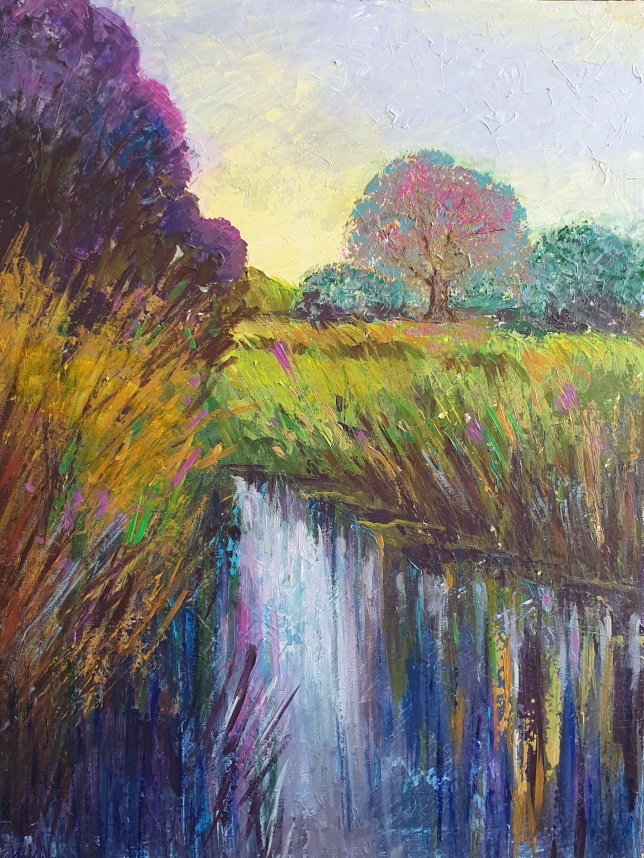Painting for sale online - Catching the moment of strokes of movement