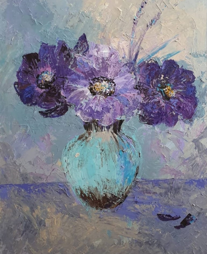 Painting for sale online - Floral Bohemia