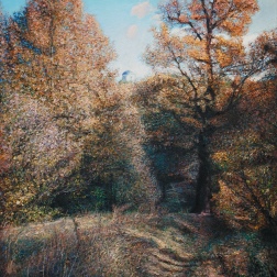 Painting for sale online - At the oak tree in Kolomenskoye