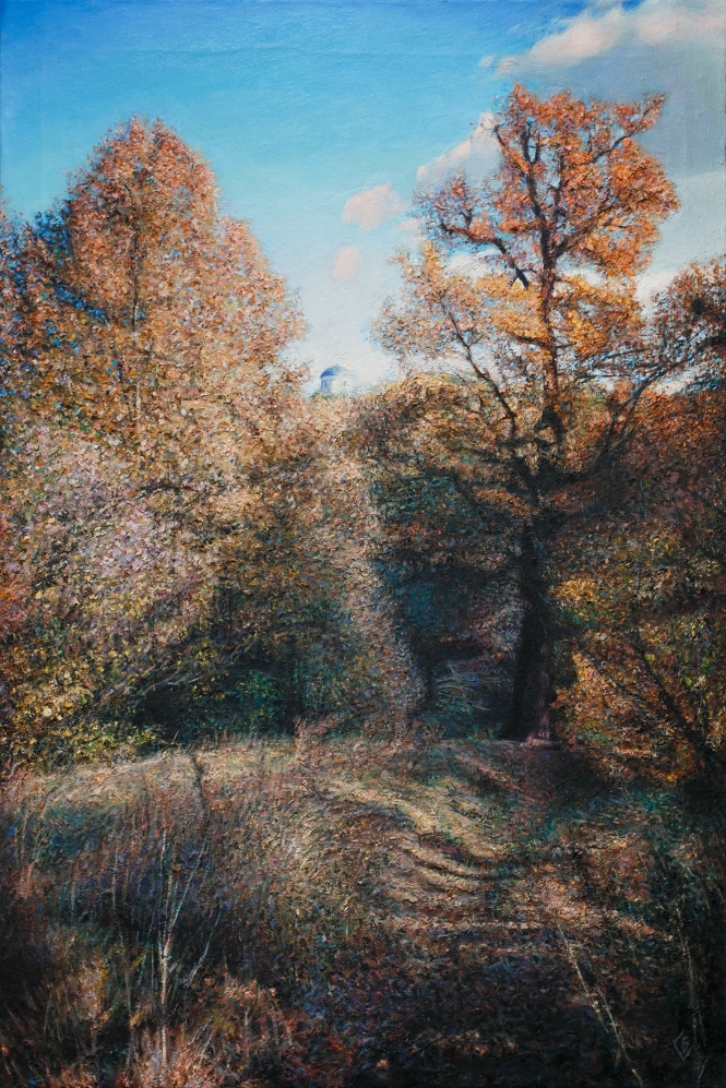 Painting for sale online - At the oak tree in Kolomenskoye