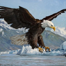 Painting for sale online - Sharp-sighted and dangerous
