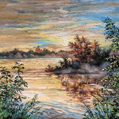 Painting for sale online - Sunset