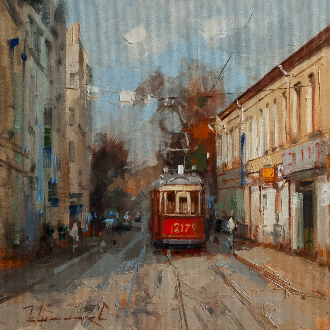 Painting for sale online - Annushka on Chistye Prudy