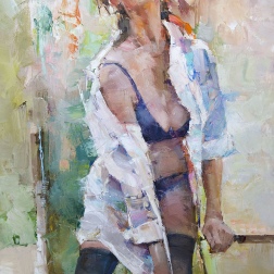 Painting for sale online - Droplets