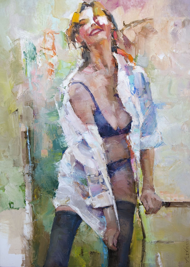 Painting for sale online - Droplets