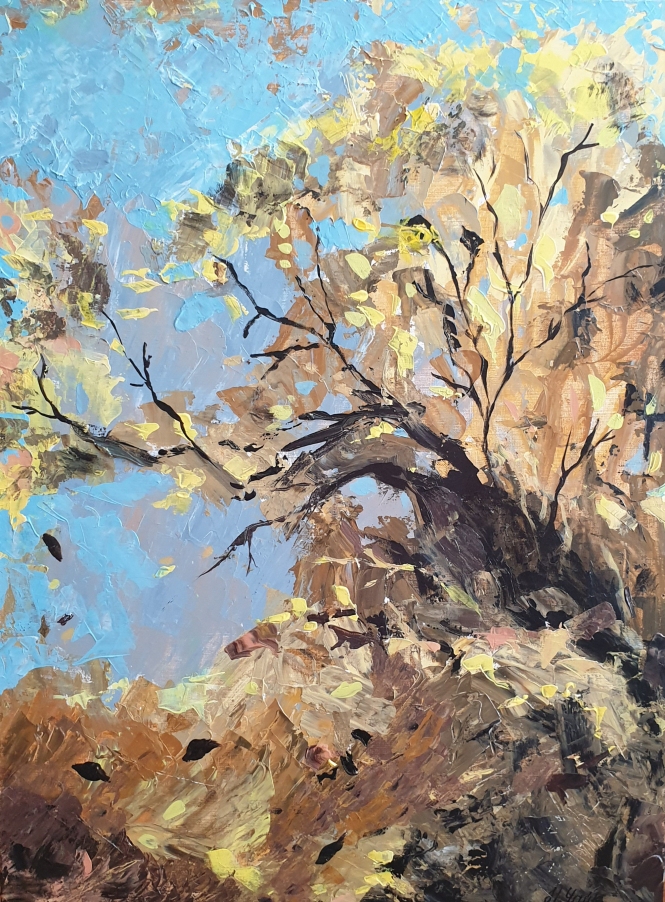 Painting for sale online - Rhapsody of the Old Tree