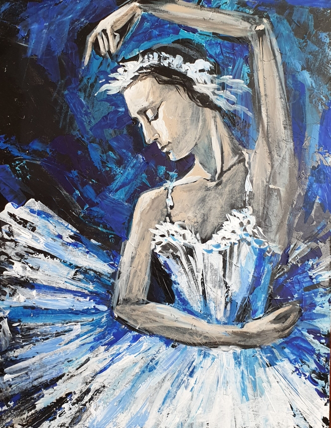 Painting for sale online - Dedication
