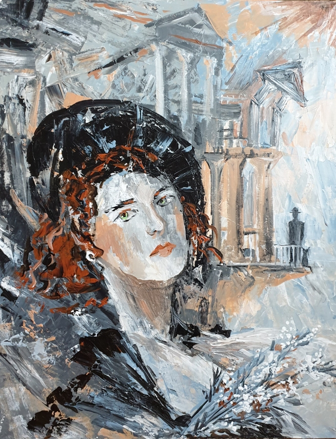Painting for sale online - The Master and Margarita. Test of Love