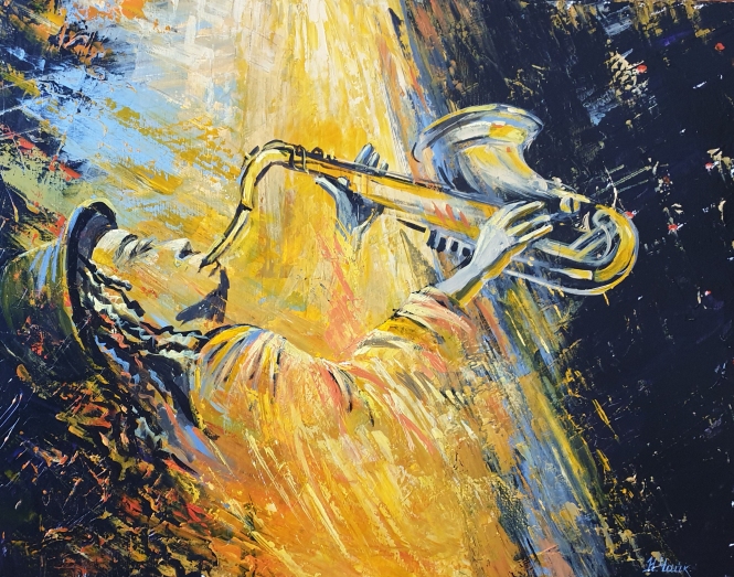 Painting for sale online - Jazz Fantasy