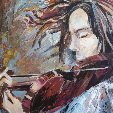 Painting for sale online - Nocturne for a Naked Soul