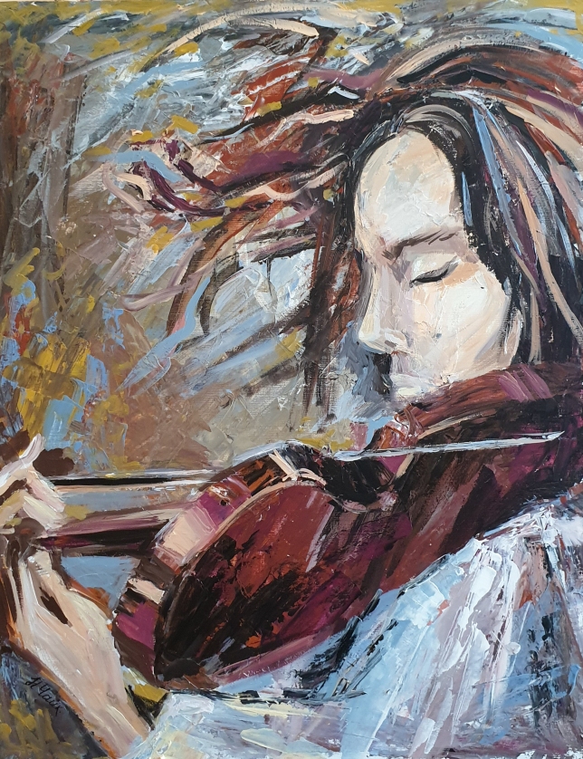 Painting for sale online - Nocturne for a Naked Soul