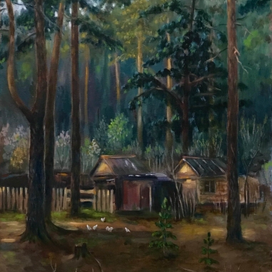 Painting for sale online - Taiga corner