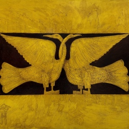 Painting for sale online - Heron-Geese