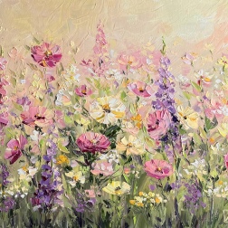 Painting for sale online - Summer flowers