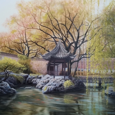 Painting for sale online - Yuyuan Garden, Shanghai