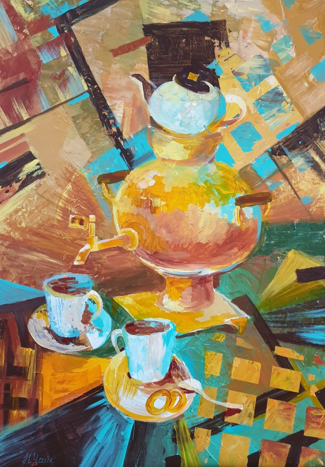Painting for sale online - A la Russe