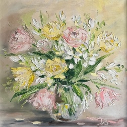 Painting for sale online - Spring bouquet