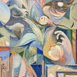 Painting for sale online - Bird Symphony