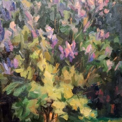 Painting for sale online - The Lilac is blooming