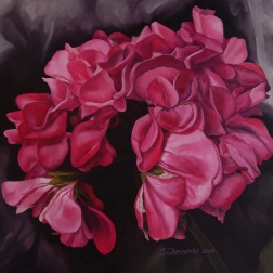 Painting for sale online - Geranium