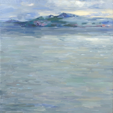 Painting for sale online - Mountain lake