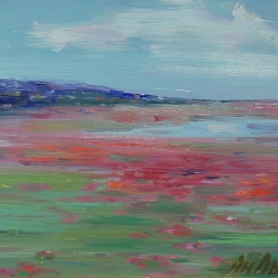 Painting for sale online - Poppy field