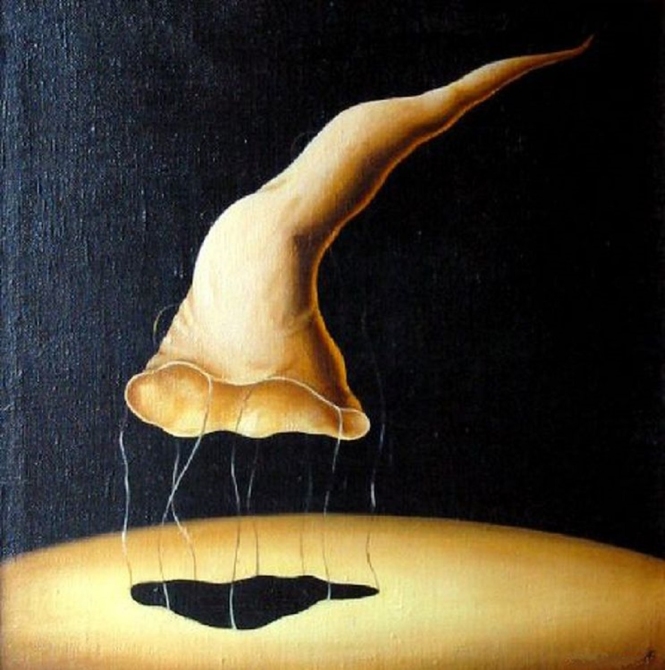 Painting for sale online - The Cap following his Shadow
