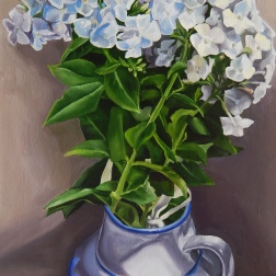 Painting for sale online - Phlox in a vase