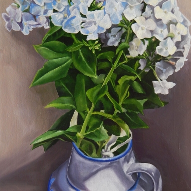 Painting for sale online - Phlox in a vase