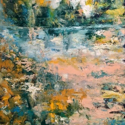Painting for sale online - Deep Emerald 