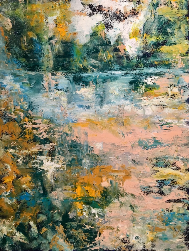 Painting for sale online - Deep Emerald 