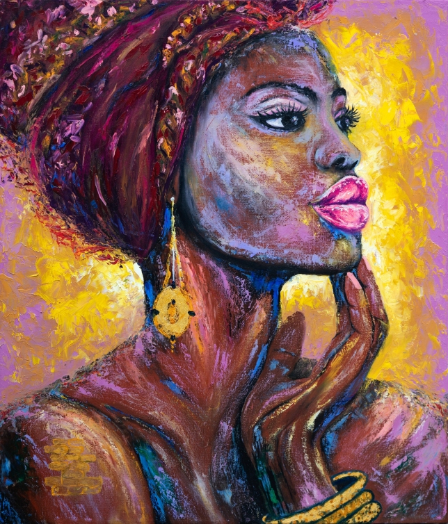 Painting for sale online - Fire Flame