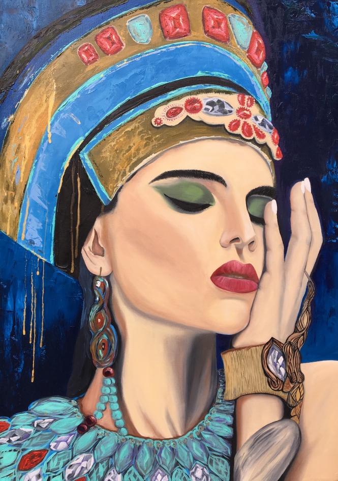 Painting for sale online - Mistress of the sands of time