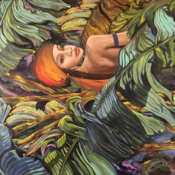 Painting for sale online - Tropical Lips