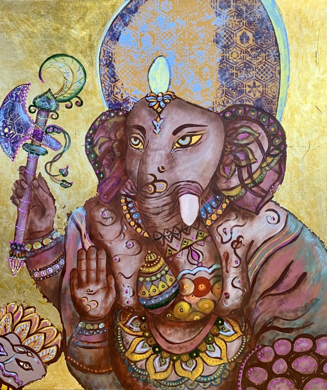 Painting for sale online - Lord Ganesh