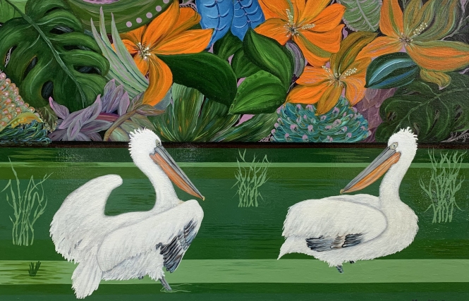 Painting for sale online - Green River