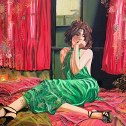 Painting for sale online - She had found another version of herself and she wasn't about to let it go 