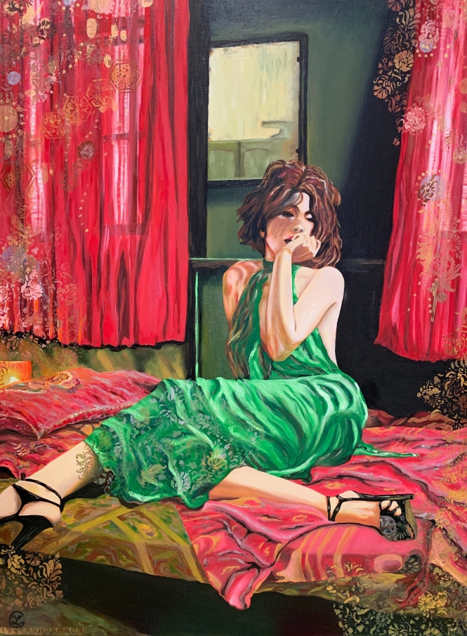 Painting for sale online - She had found another version of herself and she wasn't about to let it go