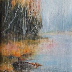 Painting for sale online - Autumn rain