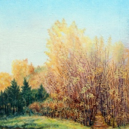 Painting for sale online - Early autumn. 9 am