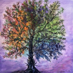 Painting for sale online - Tree of Elements