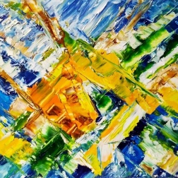 Painting for sale online - In the space of secrets