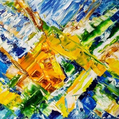 Painting for sale online - In the space of secrets