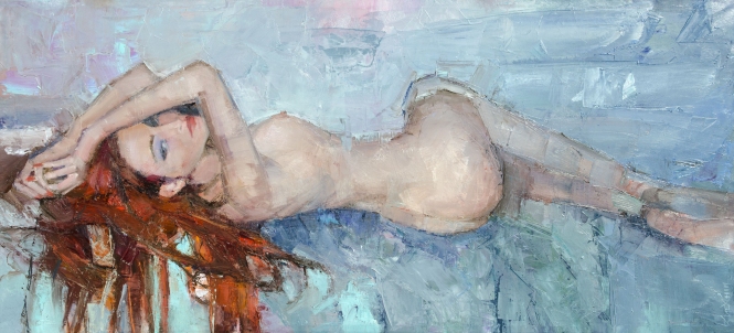 Painting for sale online - New moon