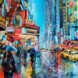 Painting for sale online - Cityscape