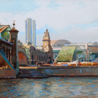 Painting for sale online - A bridge for kisses. The area of Eurasia.