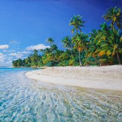 Painting for sale online - Tropical Island