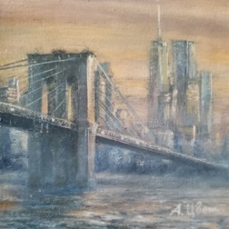 Painting for sale online - Foggy morning