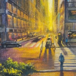 Painting for sale online - Sunny evening