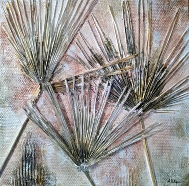 Painting for sale online - Palm leaves